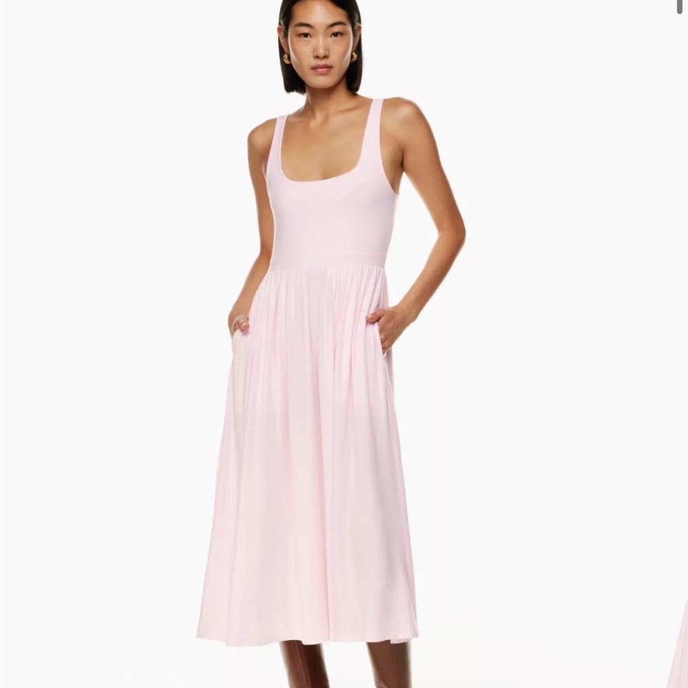 Aritzia Wilfred Market Midi Dress.